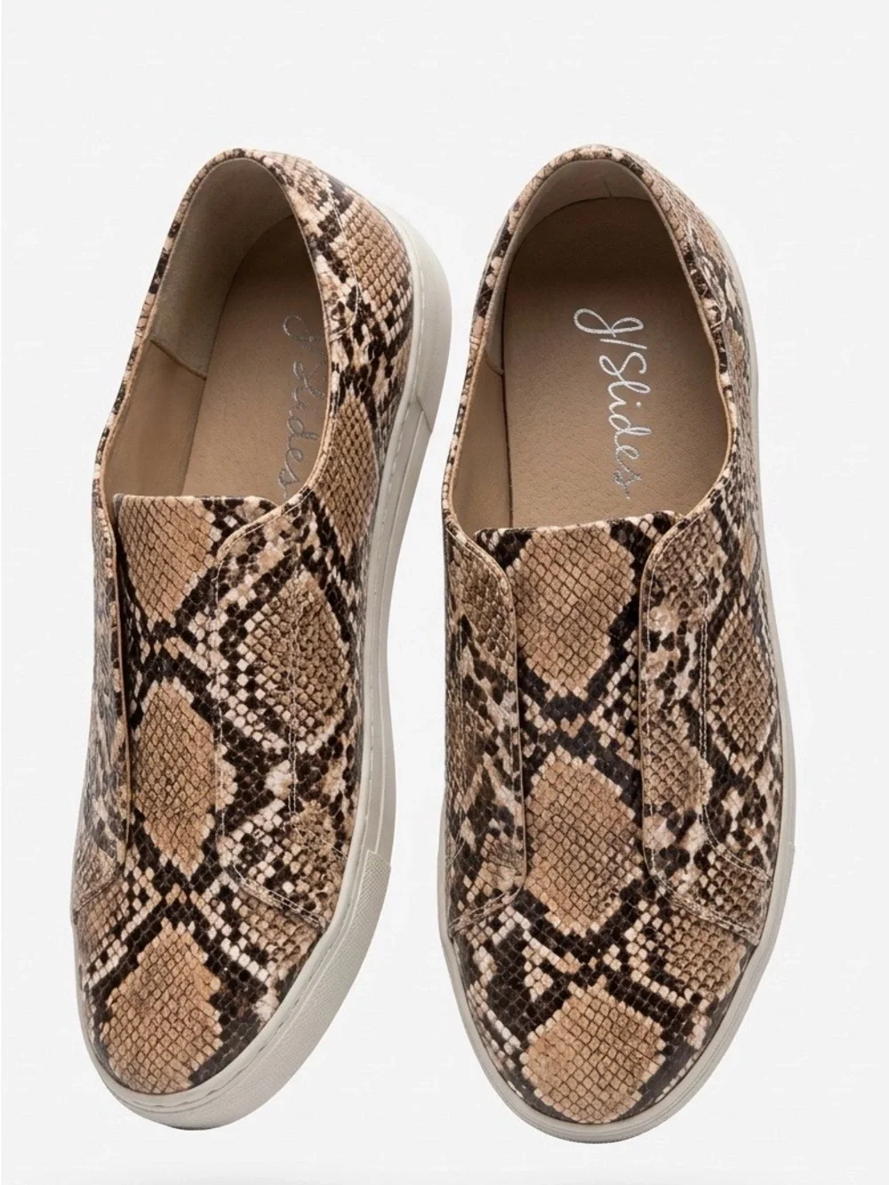 J.Slides NYC Women’s Size 9 Luv Snake Sneaker
